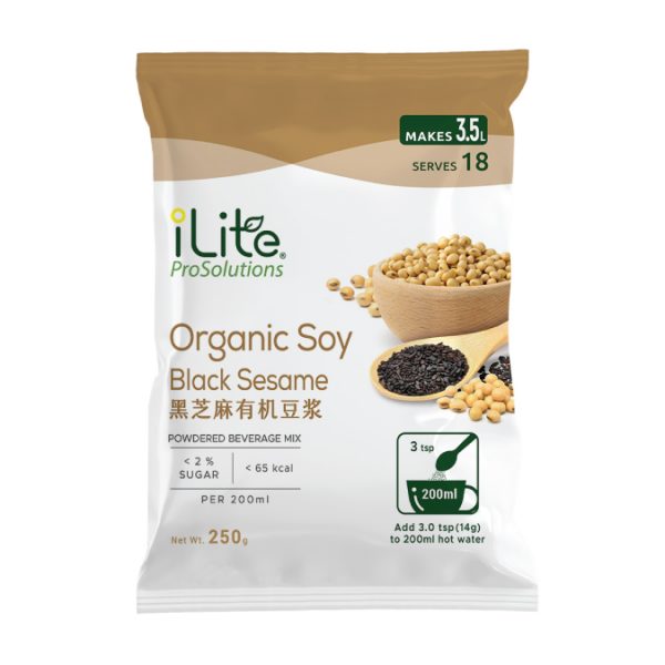 iLite Organic Soy Black Sesame 3.5L <br/> 黑芝麻有机豆浆