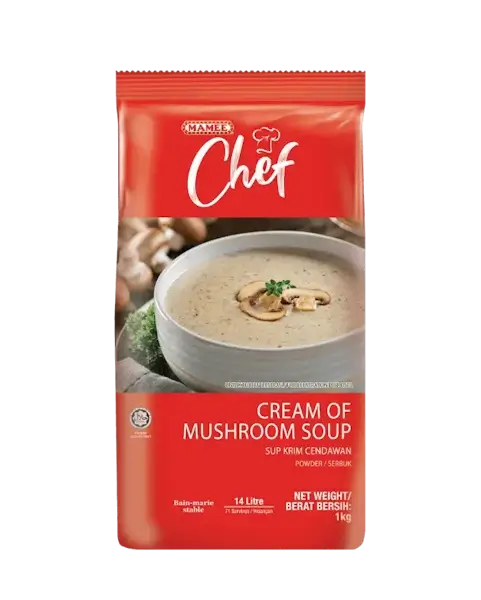 Mamee Chef Instant Wild Mushroom Soup <br/> 即溶野生蘑菇汤料